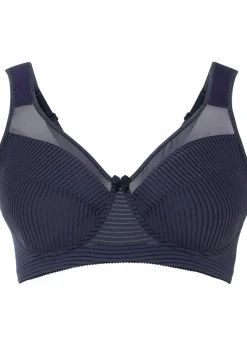 Damen bonprix Große Cups D-H|Bhs|Minimizer-BH ohne Bügel mit gepolsterten Trägern