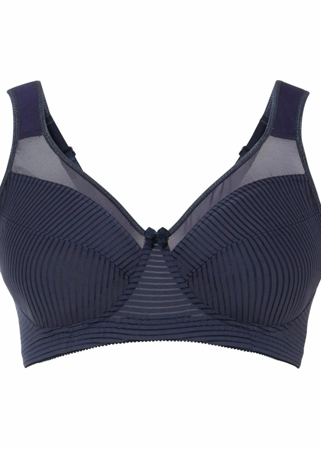 Damen bonprix Große Cups D-H|Bhs|Minimizer-BH ohne Bügel mit gepolsterten Trägern