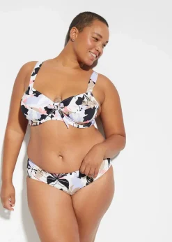 Minimizer-Bikini mit gepolsterten Trägern (2-tlg.Set) Damen Große Cups D-F|Nachhaltigere Materialien