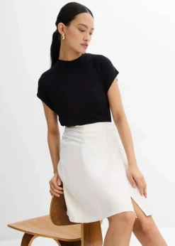 Clearance Minirock aus Twill Damen Bekleidung·Sportbekleidung|Röcke