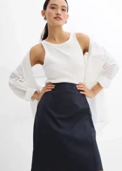 Clearance Minirock aus Twill Damen Röcke|Bekleidung·Sportbekleidung