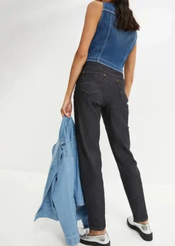 Damen bonprix Jeans|Bekleidung·Shirts & Tops|Mom Jeans High Waist, Stretch