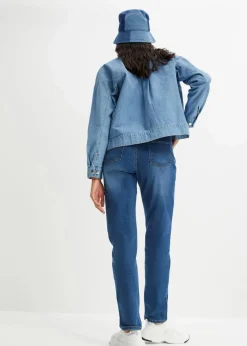 Outlet Mom Jeans High Waist, Stretch Damen Bekleidung·Shirts & Tops|Jeans