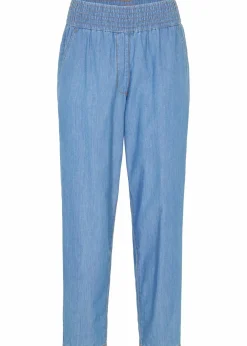 Damen bonprix Bekleidung·Shirts & Tops|Jeans|Mom-Jeans High Waist, Bio-Baumwolle