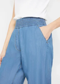 Damen bonprix Bekleidung·Shirts & Tops|Jeans|Mom-Jeans High Waist, Bio-Baumwolle