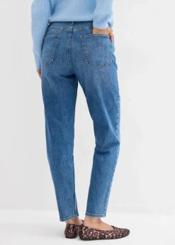 Outlet Mom-Jeans High Waist, cropped Damen Bekleidung·Shirts & Tops|Jeans