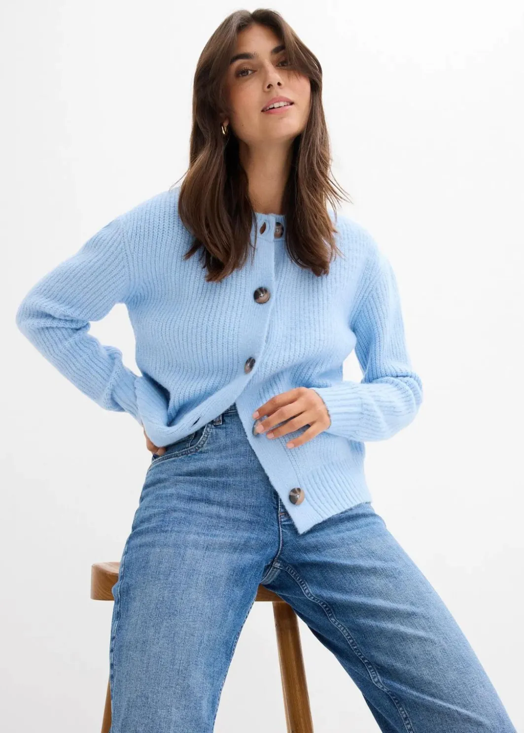 Outlet Mom-Jeans High Waist, cropped Damen Bekleidung·Shirts & Tops|Jeans