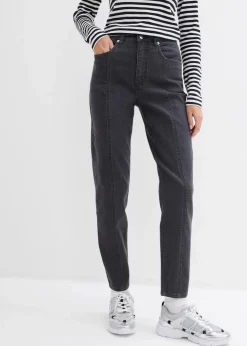 Hot Mom-Jeans High Waist, Stretch Damen Jeans|Bekleidung·Shirts & Tops
