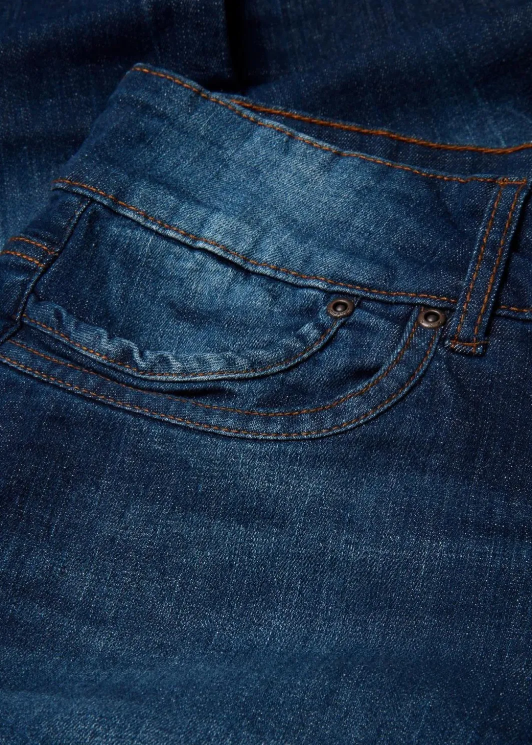 Damen bonprix Kurzgrößen|Bekleidung·Shirts & Tops|Mom-Jeans Mid Waist