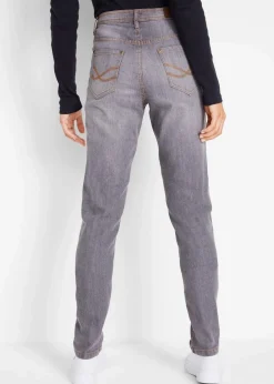 Mom-Jeans Mid Waist, Komfort-Stretch Damen Jeans|Kurzgrößen