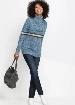 Online Mom-Jeans Mid Waist, Komfort-Stretch Damen Kurzgrößen|Bekleidung·Shirts & Tops