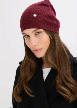 Damen bonprix Mützen, Caps & Hüte|Mütze mit Kaschmiranteil