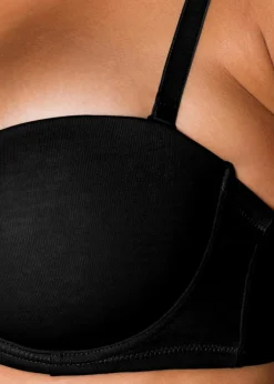 Best Multiway BH mit Bügel mit Bio-Baumwolle (2er Pack) Damen Große Cups D-H|Nachhaltigere Materialien