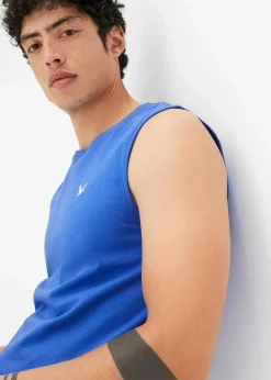 Clearance Muskelshirt aus reiner Bio-Baumwolle (2er Pack) Herren Große Größen|Basics