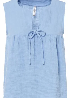 Musselin-Blusentop Damen Bekleidung·Jacken & Mäntel|Blusen & Tuniken