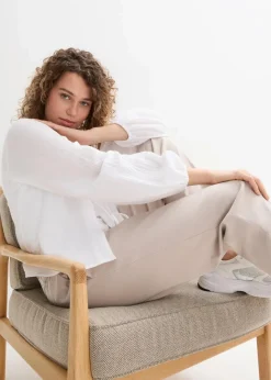 Damen bonprix Bekleidung·Hosen|Jacken & Mäntel|Musselin-Bolero