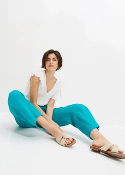 Damen bonprix Hosen|Bekleidung·Kleider|Musselin-Culotte aus Baumwolle
