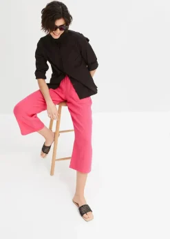 Online Musselin-Culotte aus Baumwolle Damen Hosen|Bekleidung·Kleider