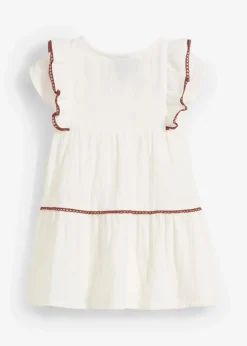Kinder bonprix Overalls & Sets|Bio Baumwolle|Musselin-Kleid aus reiner Baumwolle