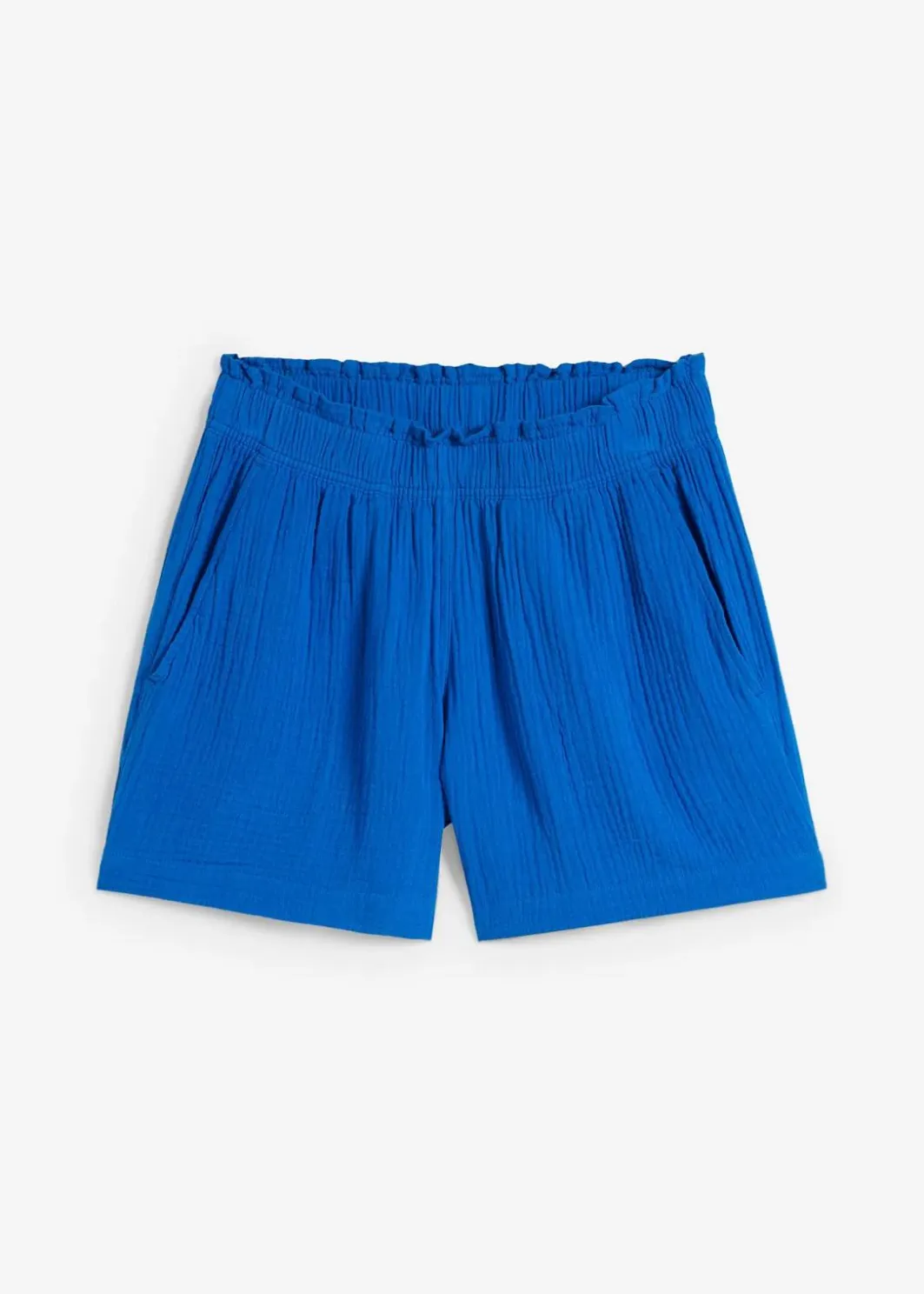 Clearance Musselin-Shorts aus reiner Baumwolle Damen Hosen|Shorts