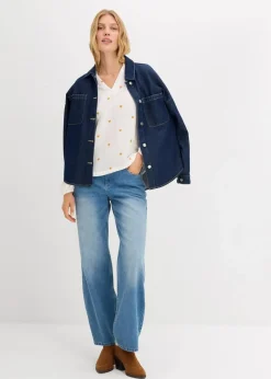 Damen bonprix Bekleidung·Jacken & Mäntel|Blusen & Tuniken|Musselin-Tunika