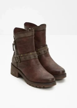 Damen Mustang High Heels|Boots|Biker-Boots