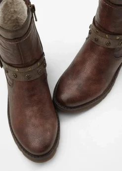 Damen Mustang High Heels|Boots|Biker-Boots