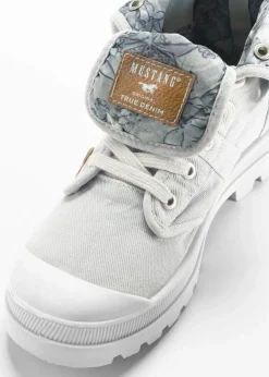 New High-Top-Sneaker aus Baumwoll-Canvas Damen High Heels|Sneaker