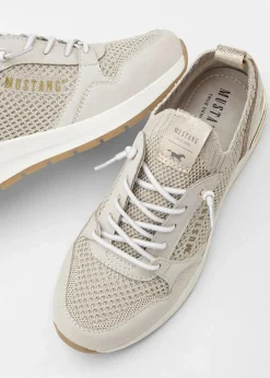 Damen Mustang High Heels|Sneaker|Sneaker aus Soft-Material