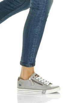 Hot Sneaker mit Reißverschluss Damen High Heels|Sneaker