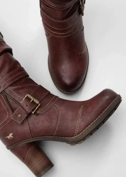 Damen Mustang Stiefel|Gefütterte Winterschuhe|Stiefel