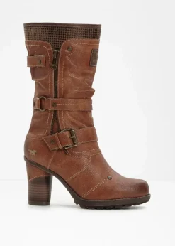 Damen Mustang Stiefel|Gefütterte Winterschuhe|Stiefel