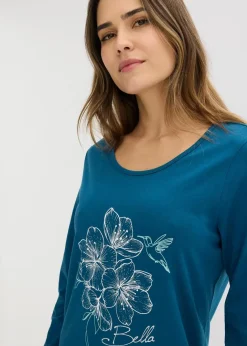 Sale Nachthemd aus reiner Baumwolle Damen Wäsche·Nachtwäsche|Nachtwäsche