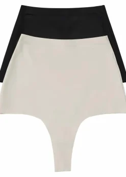 Online Nahtloser Medium Shape String (2er Pack) Damen Wäsche·Basics|Wäsche·Shapewear