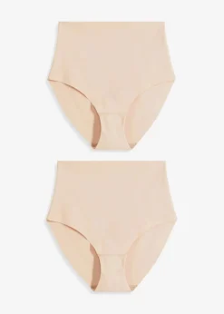 Damen bonprix Höschen|Shapewear|Nahtloser Shape Slip Ultra Light (2er Pack)