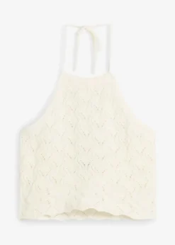 Clearance Neckholder Stricktop Damen Strickmode|Shirts & Tops