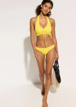 Discount Neckholder-Bikini mit Raffung (2-tlg.Set) Damen Nachhaltigere Materialien|Bikinis