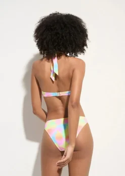 Neckholder-Bikini mit Raffung (2-tlg.Set) Damen Nachhaltigere Materialien|Bikinis