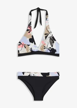 Sale Neckholder-Bikini (2-tlg.Set) Damen Nachhaltigere Materialien|Bikinis