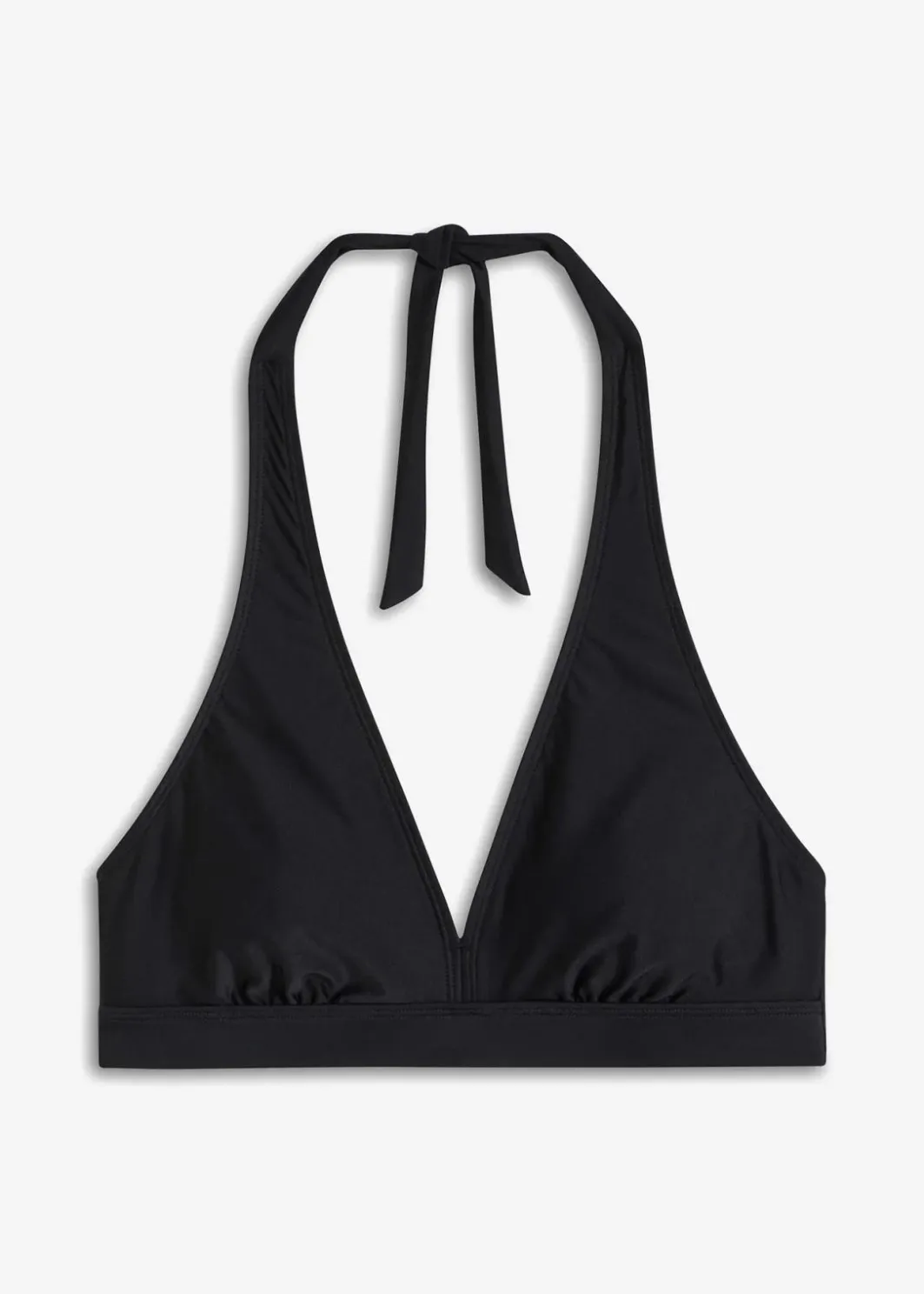 Damen bonprix Nachhaltigere Materialien|Mix & Match|Neckholder-Bikinioberteil mit V-Ausschnitt