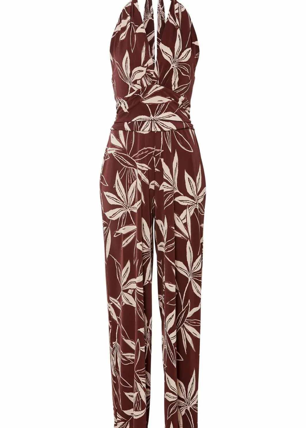 Outlet Neckholder-Jumpsuit Damen Bekleidung·Homewear|Jumpsuits