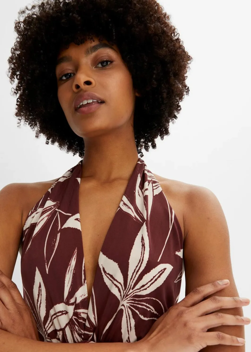 Outlet Neckholder-Jumpsuit Damen Bekleidung·Homewear|Jumpsuits