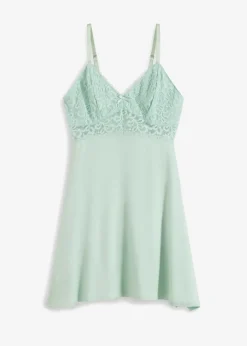 Damen bonprix Nachtwäsche|Dessous|Negligé aus softem Viskose-Mix