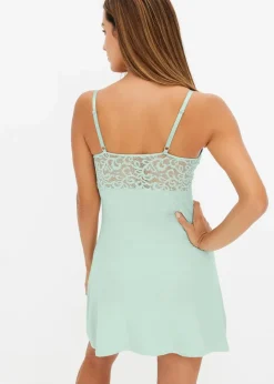 Damen bonprix Nachtwäsche|Dessous|Negligé aus softem Viskose-Mix