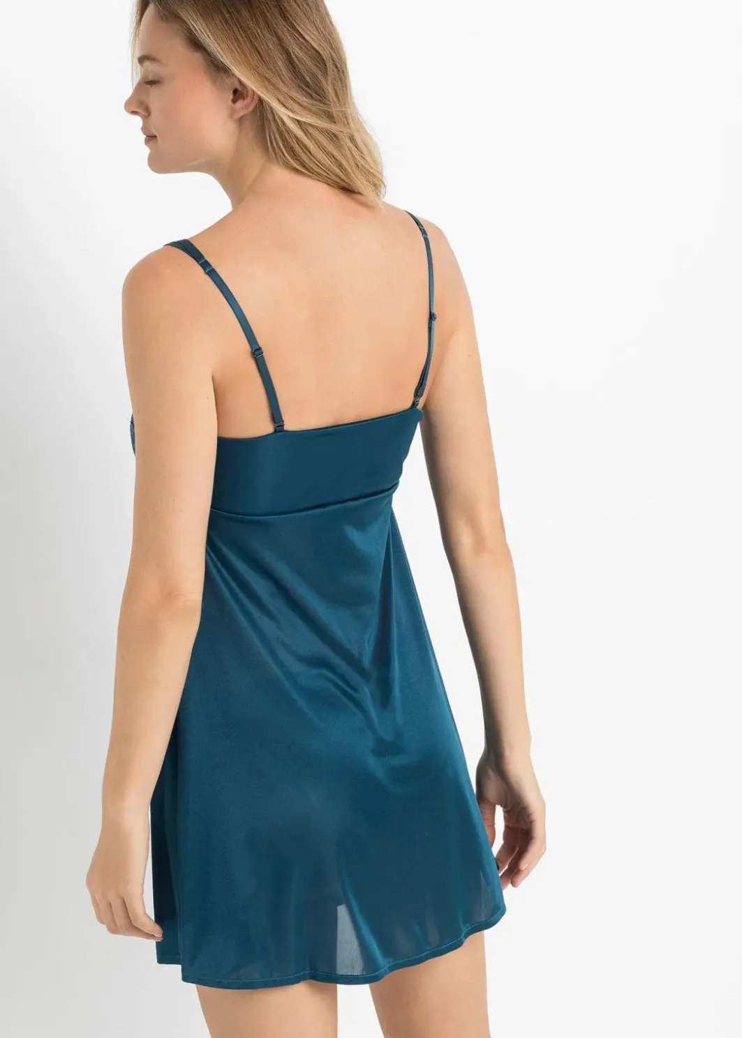Hot Negligé mit Glanzeffekt Damen Nachtwäsche|Erotikwäsche