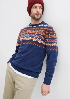 Hot Norweger-Pullover Herren Große Größen|Pullover & Strickjacken