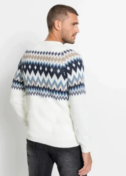 Herren bonprix Große Größen|Pullover & Strickjacken|Norweger-Pullover