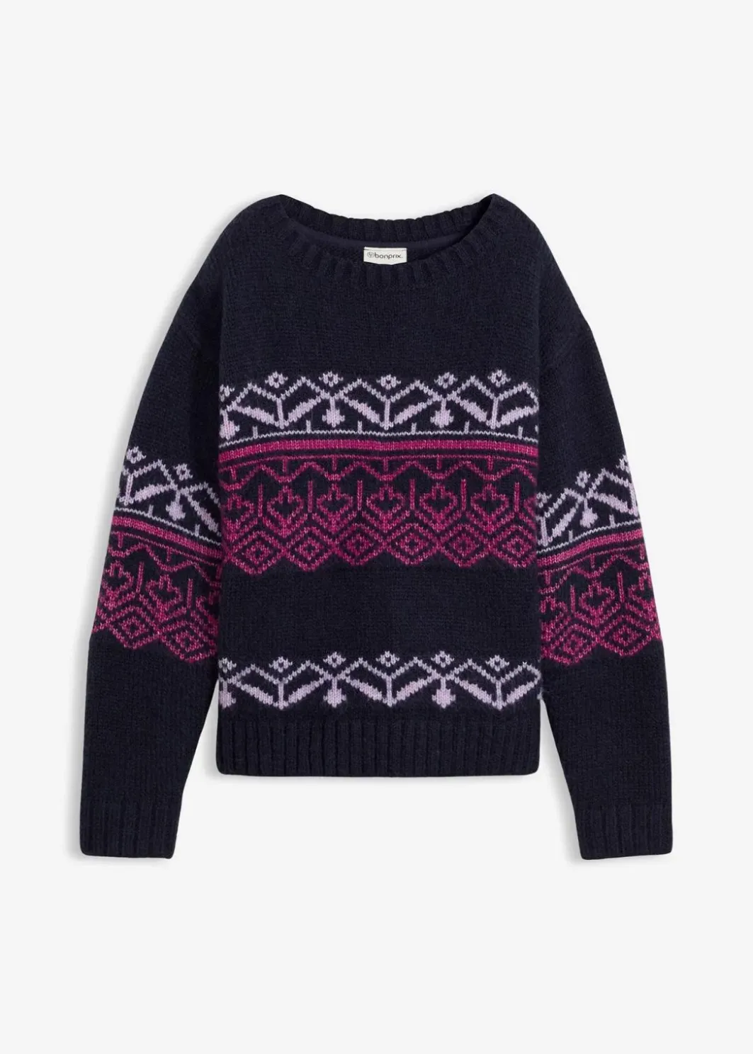 Damen bonprix Bekleidung·Umstandsmode|Pullover & Strickjacken|Norweger-Pullover