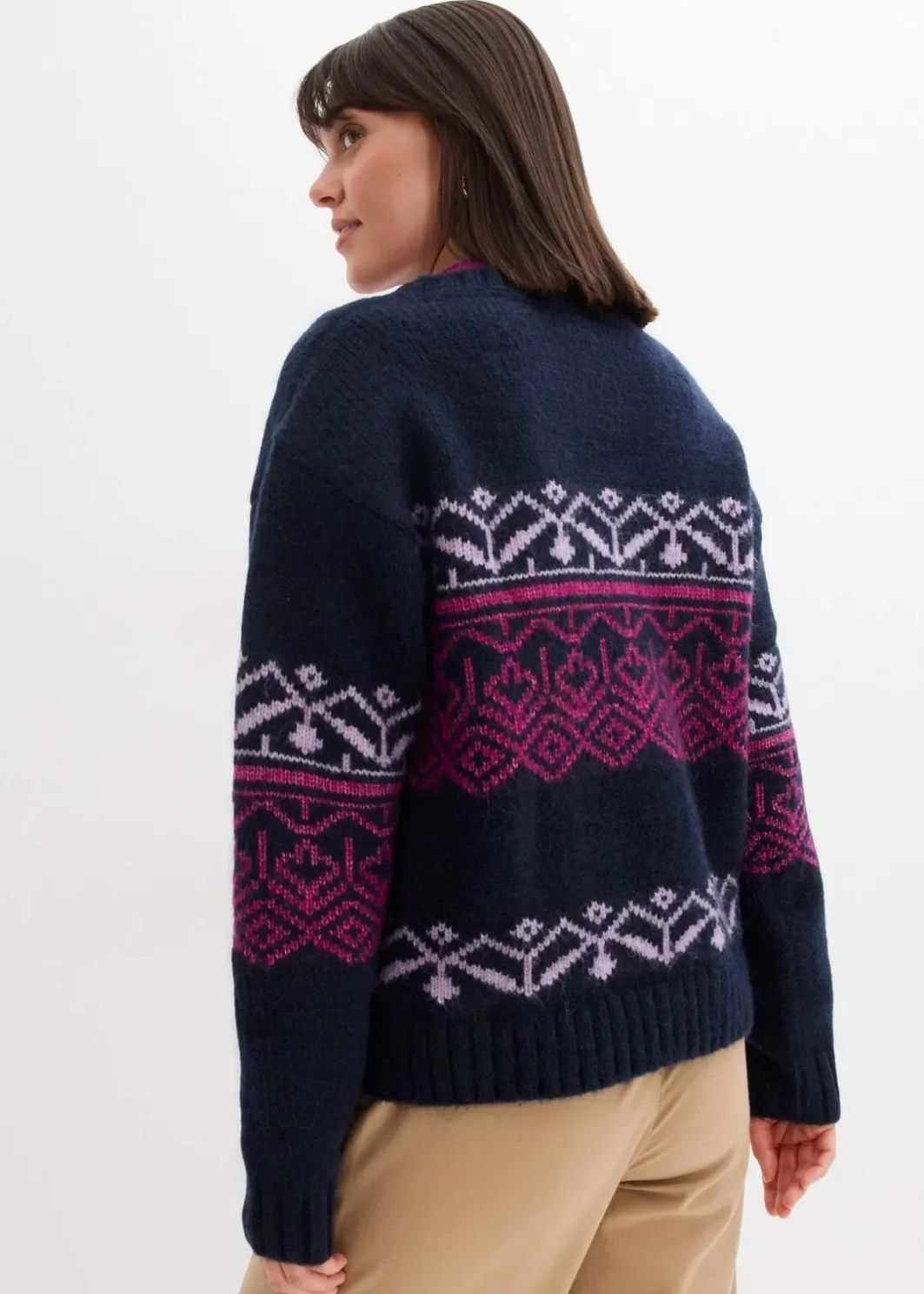Damen bonprix Bekleidung·Umstandsmode|Pullover & Strickjacken|Norweger-Pullover