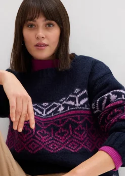 Damen bonprix Bekleidung·Umstandsmode|Pullover & Strickjacken|Norweger-Pullover